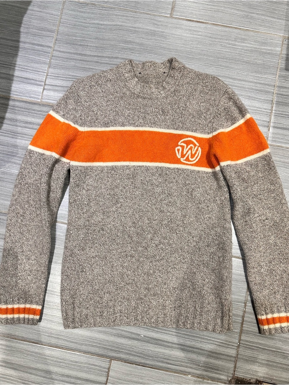 Vintage 90s West Coast 100% Lambswool Crewneck Sweater Made in USA (Small)